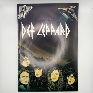 Vintage 1990 Rock Fantasy Comic - Def Leppard